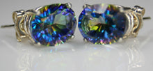 Load image into Gallery viewer, Alaskan Blue - Sterling Silver - 3 Carats Earrings
