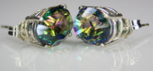 Load image into Gallery viewer, Alaskan Green - Sterling Silver - 3 Carats Earrings